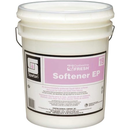 Spartan Chemical Clothesline Fresh 5 Gallon Softener EP 701905